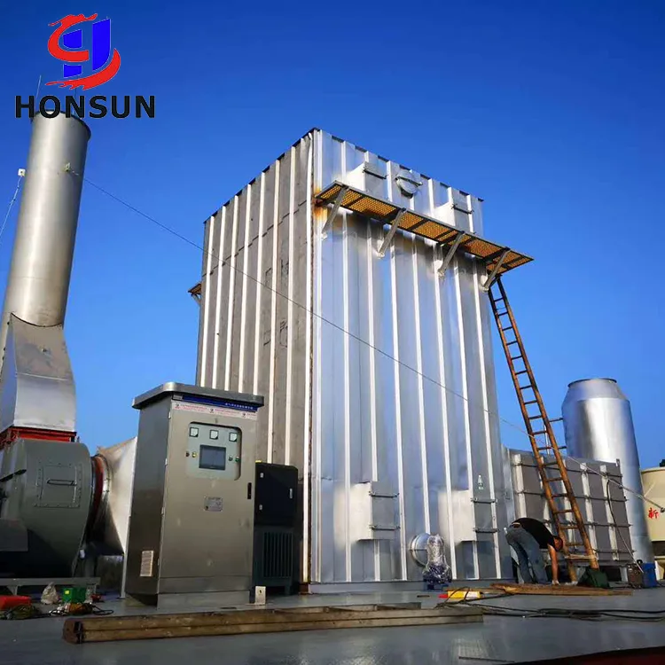 Peralatan Rawatan Gas Sisa Mesin Stenter